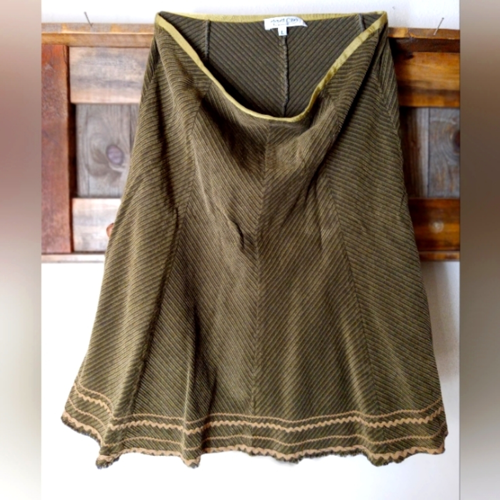 Margaret O'Leary Corduroy Skirt Sz 10